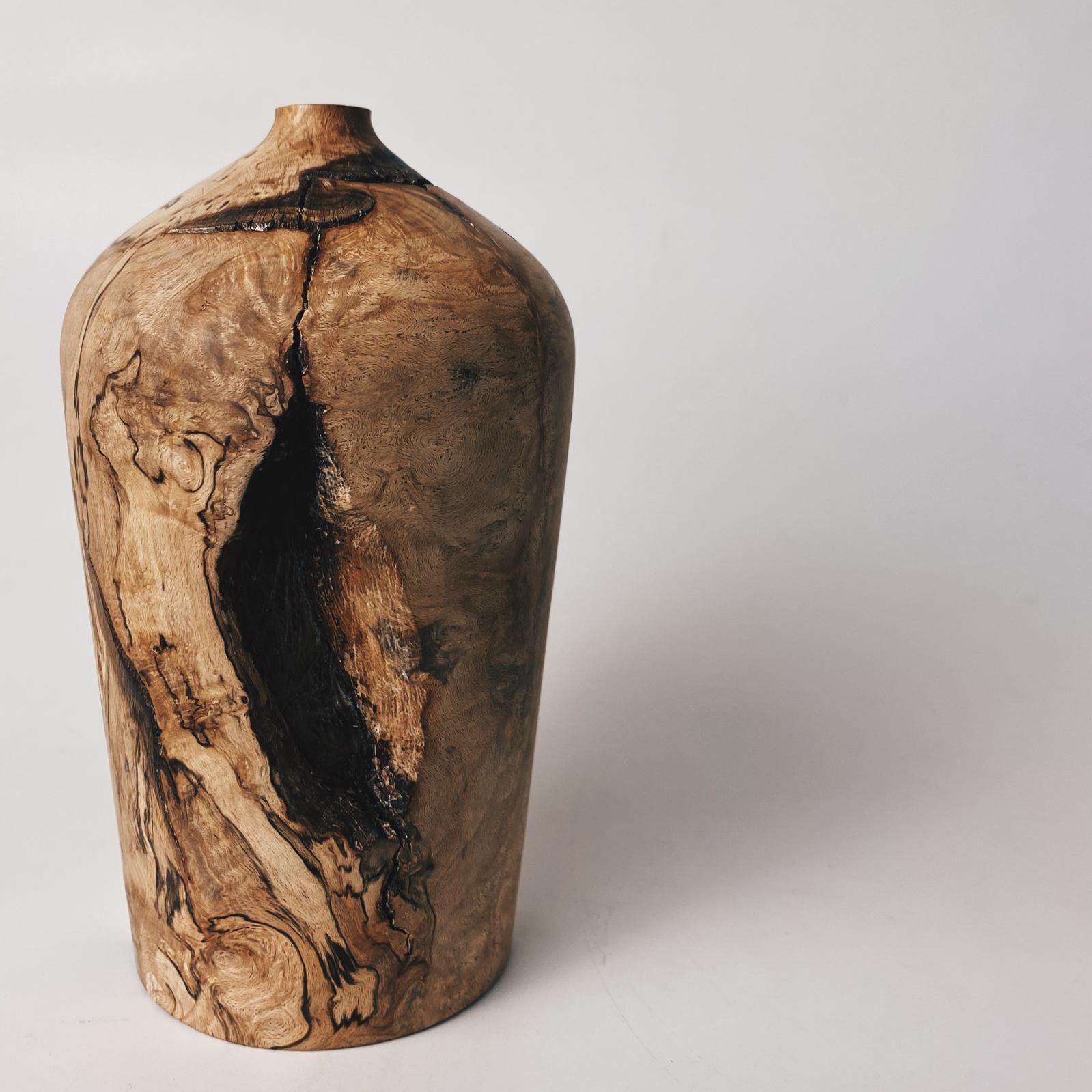 Handmade wooden vessel by Bill Curno