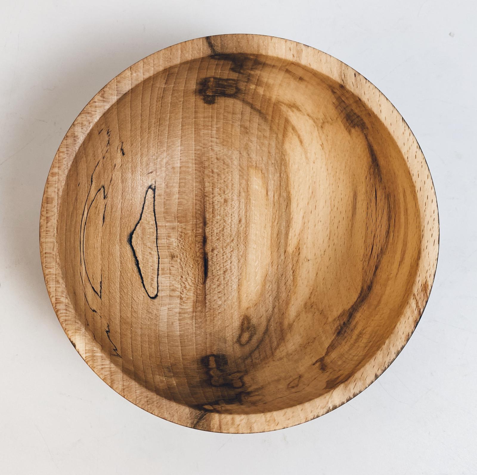 Handmade wooden bowl by Bill Curno