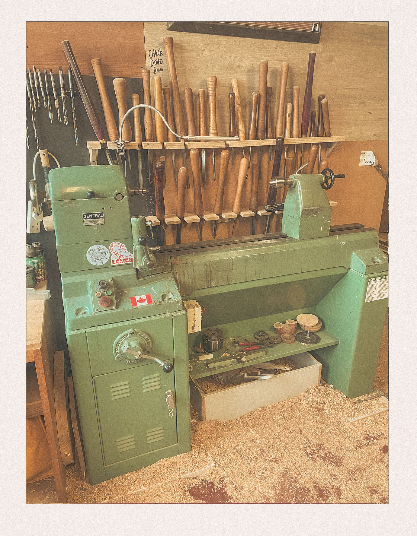 Workshop lathe