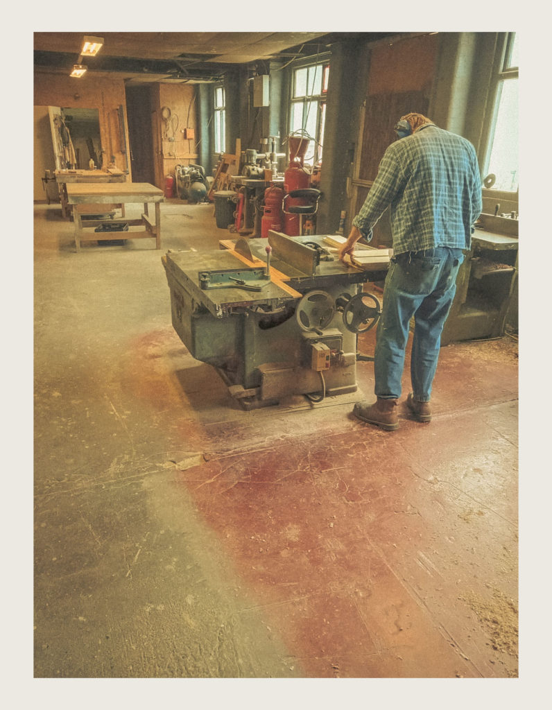 Inside the Flatland Peasant workshop