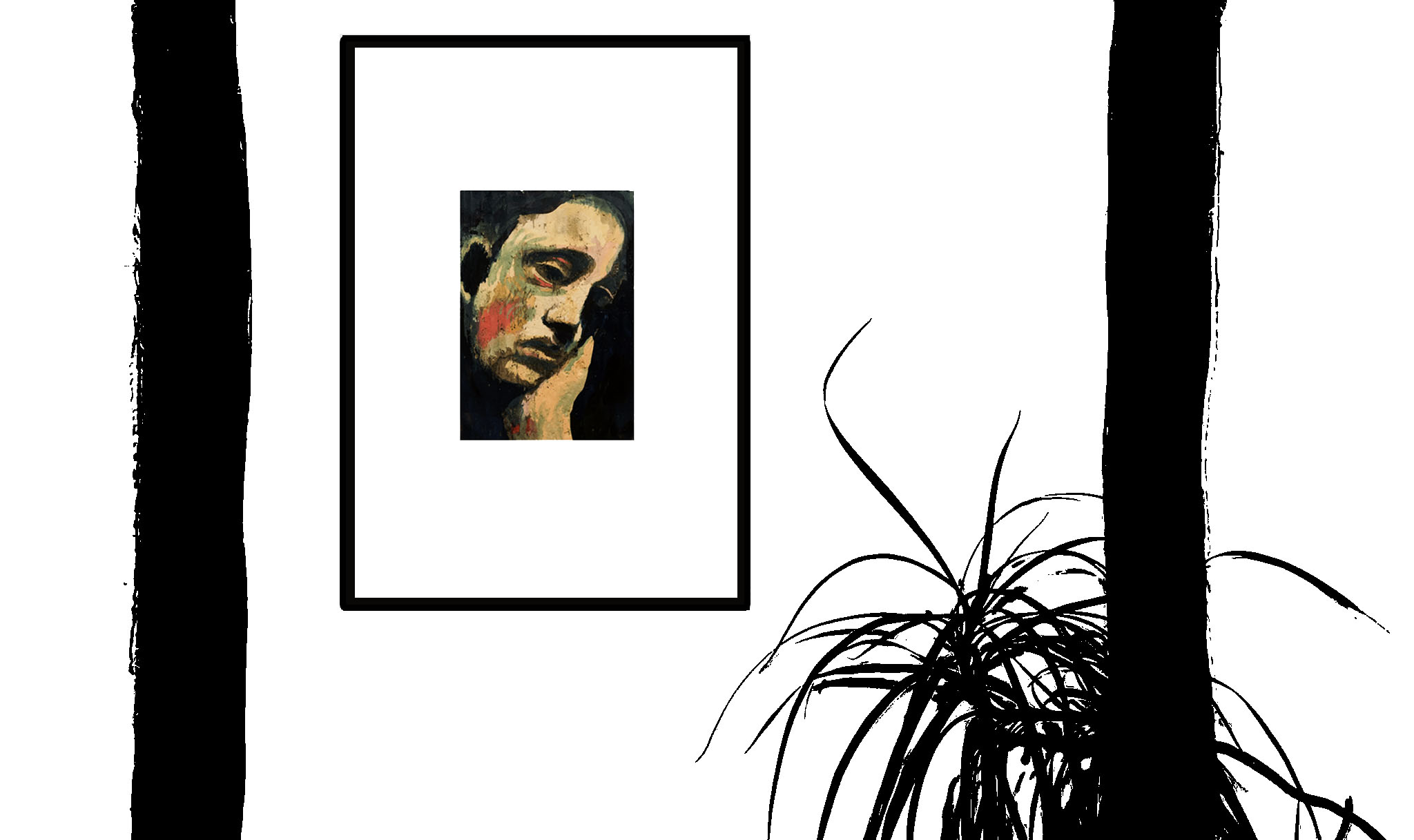"Grief" Limited Edition Giclée Archival Print. by JE. - Image 2