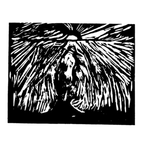 FlatlandPeasant Zine:01 Cover Artist Test Prints - Original Linocut Print