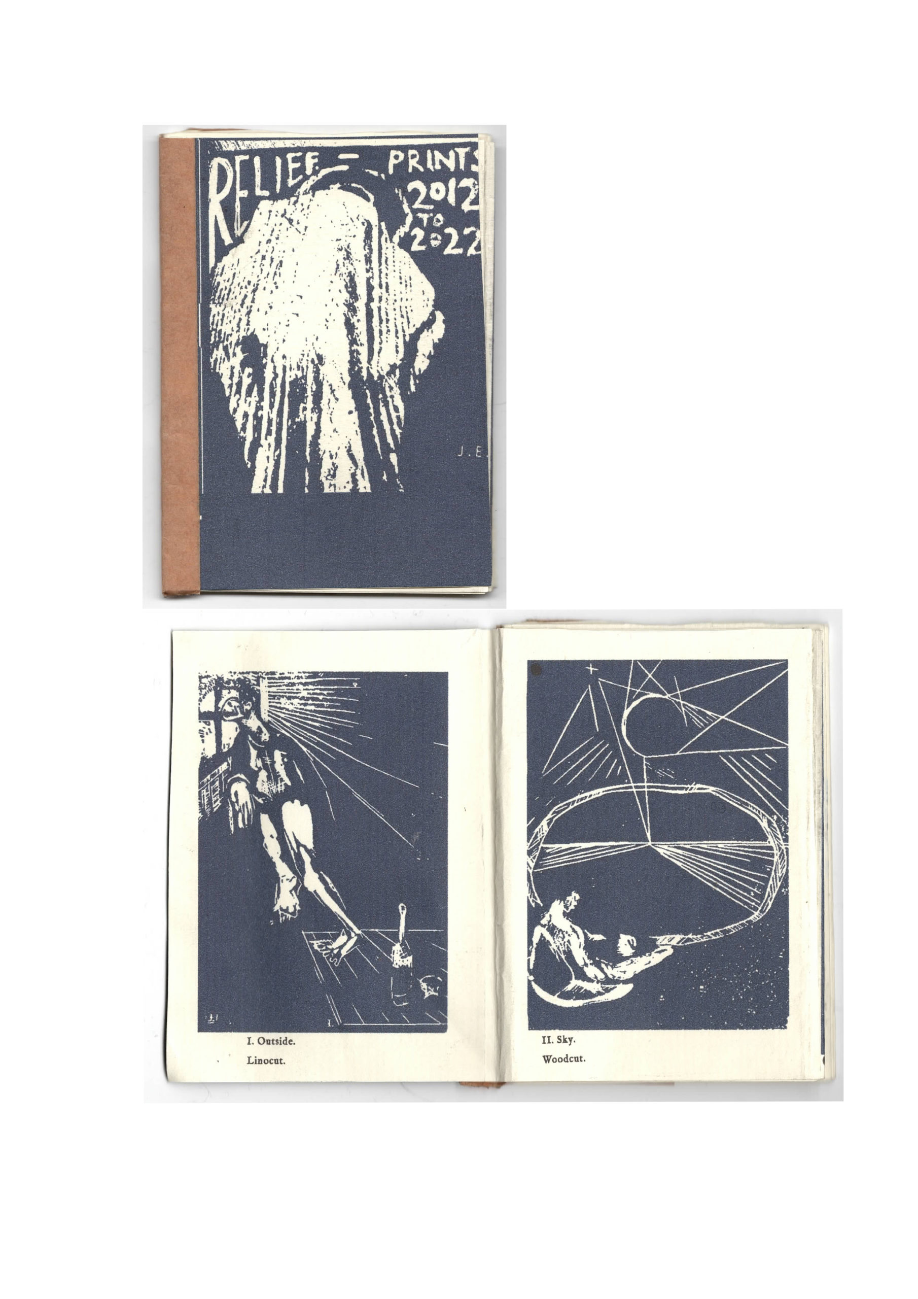Relief. Book of Prints by J E from 2012 to 2022 - Image 1