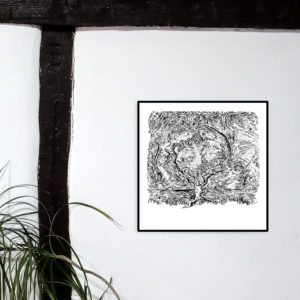 "TreeDreamer" Limited Edition Giclée Archival Print. by JE. - Image 2