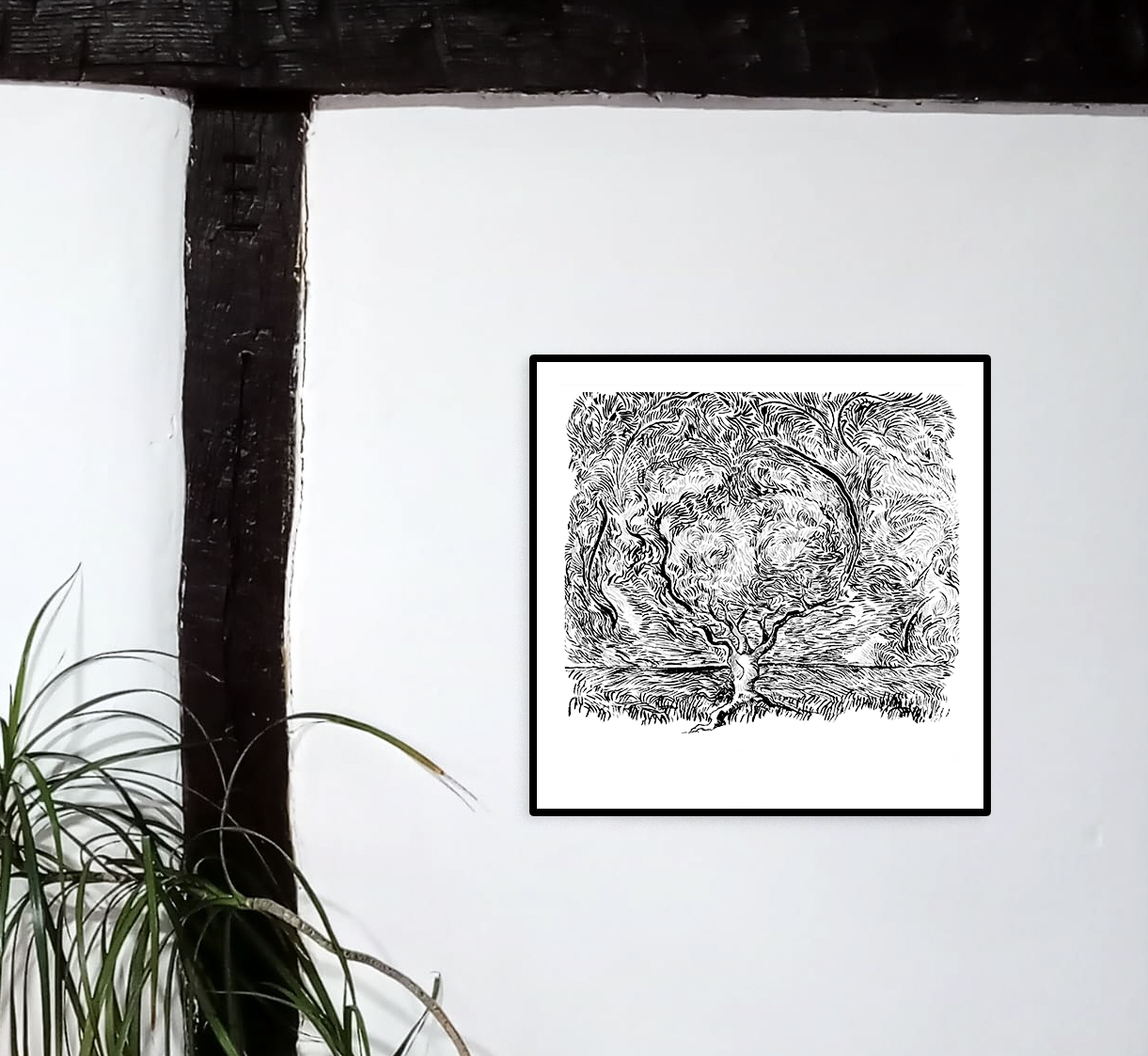 "TreeDreamer" Limited Edition Giclée Archival Print. by JE. - Image 2