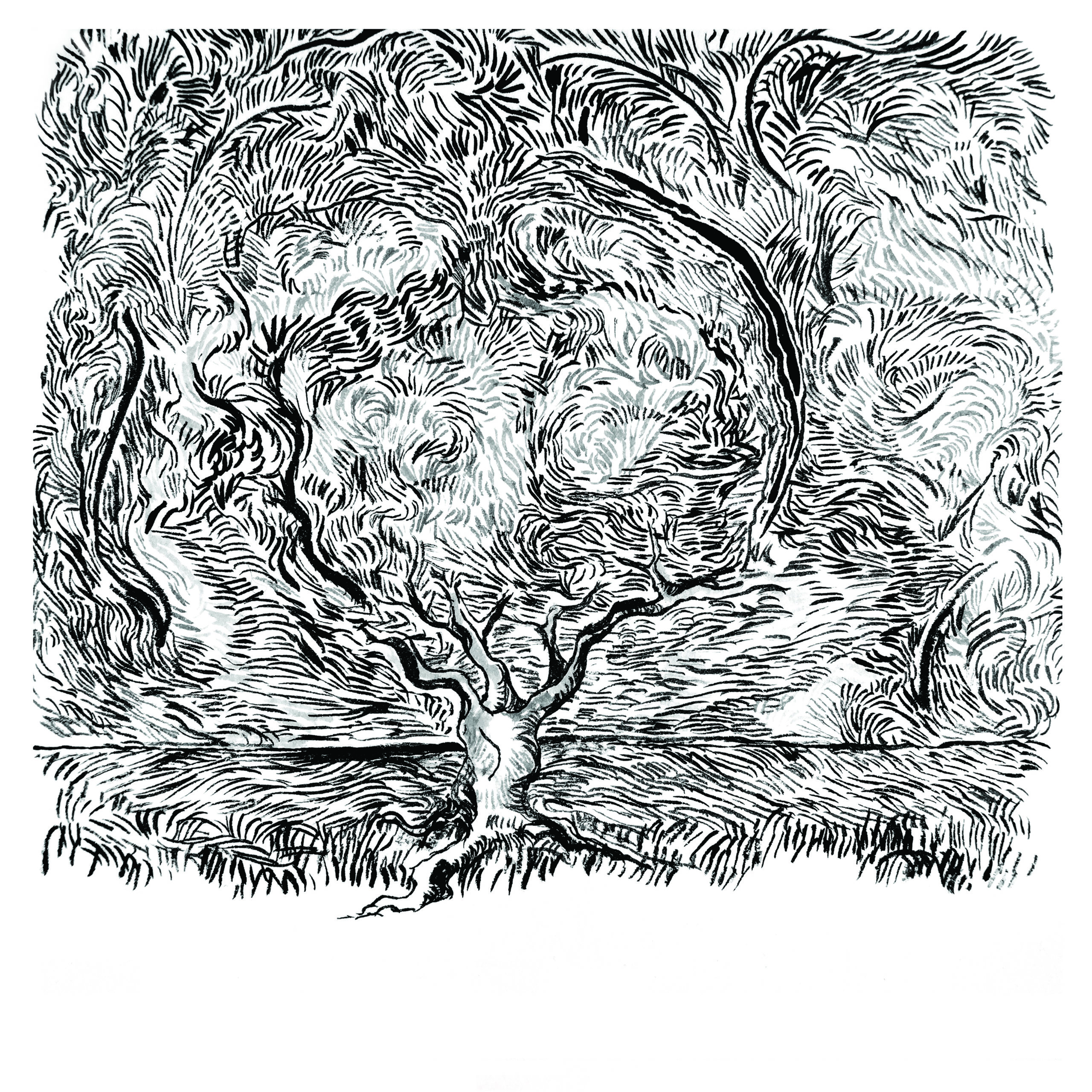 "TreeDreamer" Limited Edition Giclée Archival Print. by JE. - Image 1