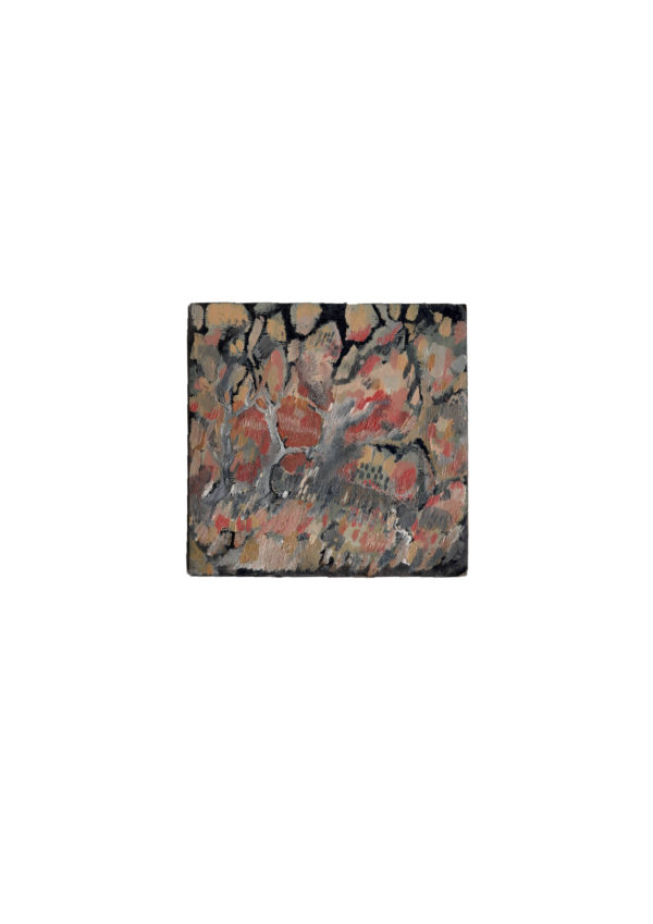 "4Trees" - Oil Painting - 9cm x 9cm