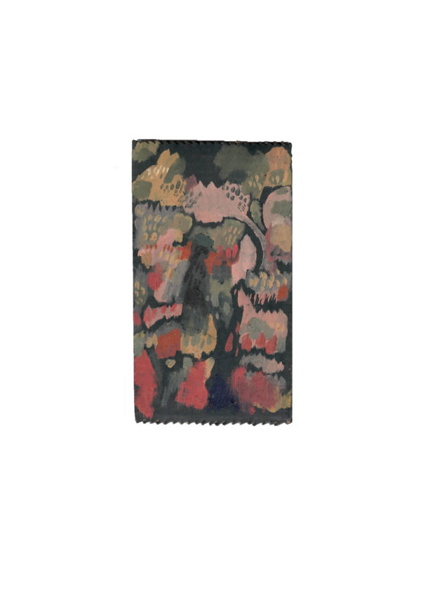 "Gardener" Oil on Board - 14cm x 8cm